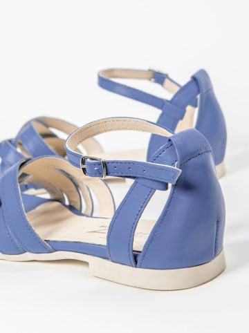 Zapato Skórzane sandały w kolorze fioletowym