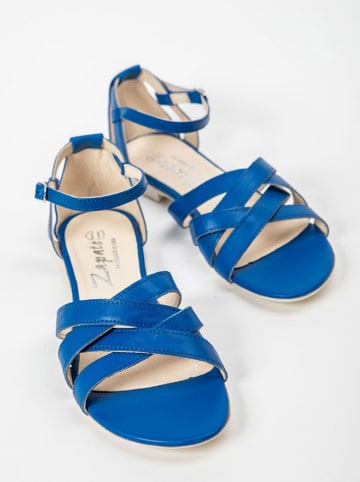 Zapato Leder-Sandalen in Blau