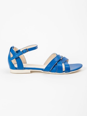 Zapato Leder-Sandalen in Blau