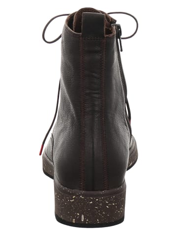 Think! Leder-Boots in Schwarz
