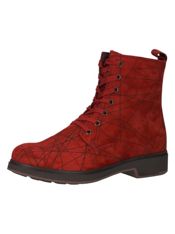 Think! Leder-Boots in Rot