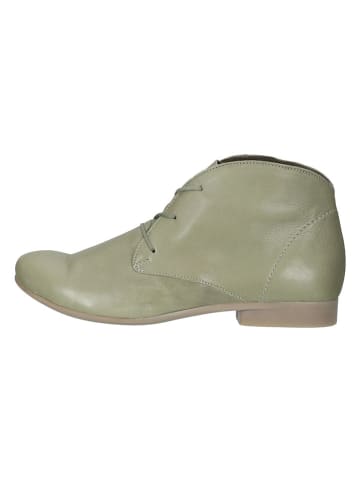 Think! Leder-Boots in Grün