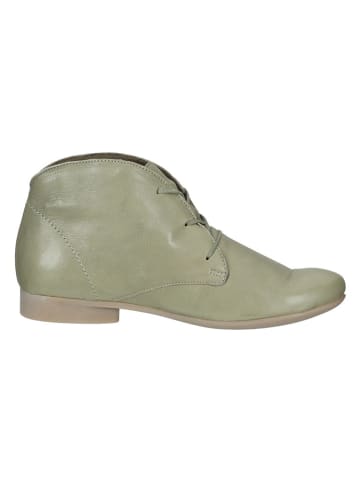 Think! Leder-Boots in Grün