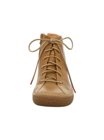 Think! Leren boots lichtbruin