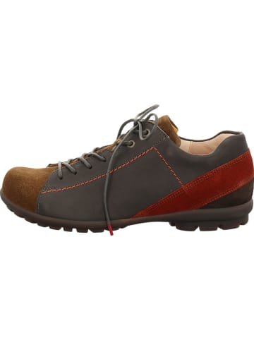 Think! Leder-Schnürschuhe in Bunt
