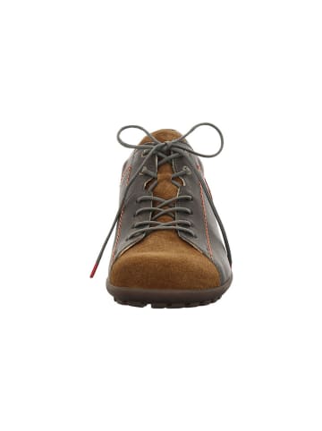Think! Leren veterschoenen meerkleurig