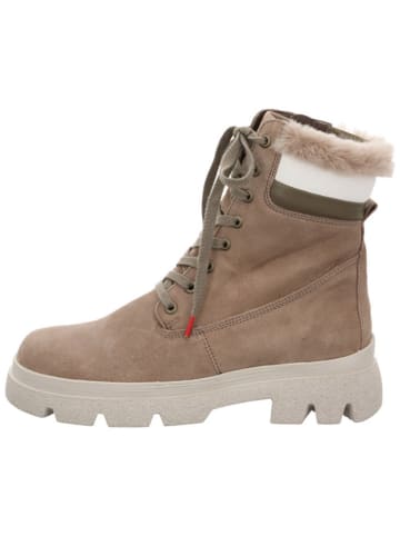 Think! Leren boots "Kangae" beige