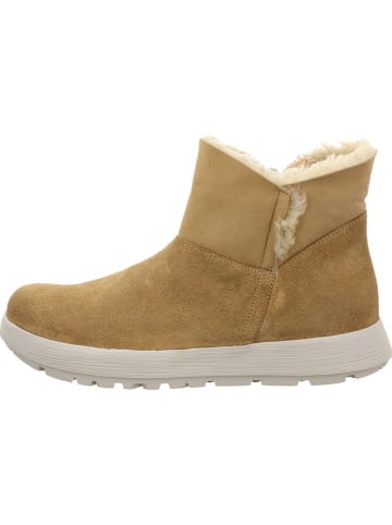 Think! Leren boots beige