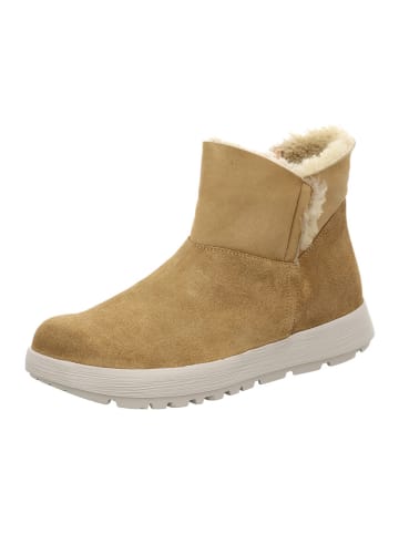 Think! Leren boots beige