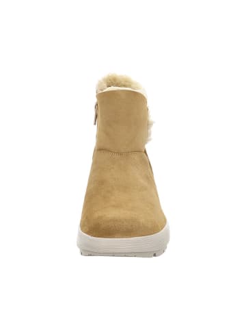 Think! Leren boots beige