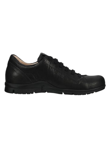 Think! Leren veterschoenen zwart