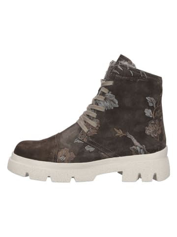 Think! Leder-Boots in Braun