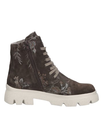 Think! Leder-Boots in Braun
