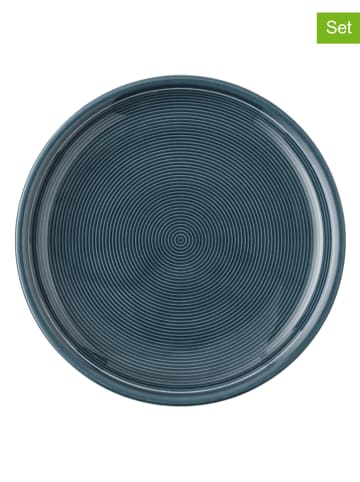 Thomas 6er-Set: Frühstücksteller "Trend Colour" in Dunkelblau - (H)2,3 x Ø 22 cm