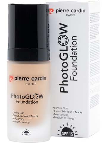 Pierre Cardin Foundation "Photo Glow - Neutral" - SPF 15, 30 ml
