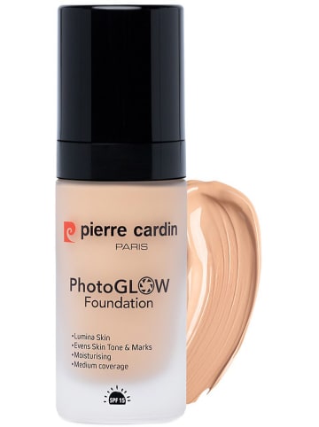 Pierre Cardin Foundation "Photo Glow - Warm Neutral" - LSF 15, 30 ml