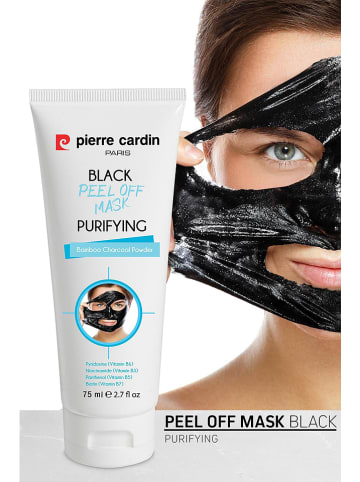 Pierre Cardin Maska do twarzy "Peel Off - Black" - 75 ml