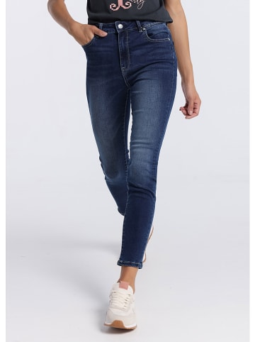 Lois Spijkerbroek - skinny fit - donkerblauw