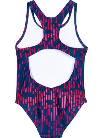 Playshoes - test Badpak donkerblauw/roze