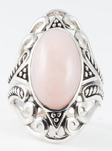 AMAZONIA Silber-Ring "Ehécatl" mit Edelstein