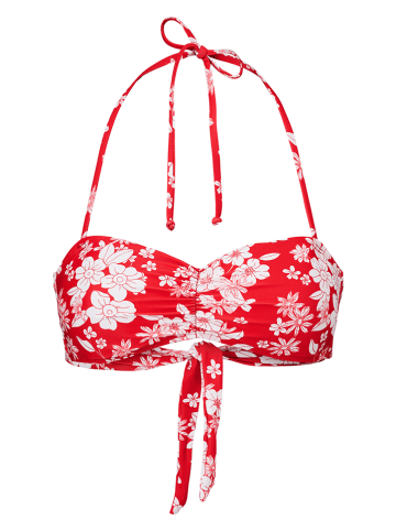 Becksöndergaard Biustonosz bikini w kolorze czerwonym