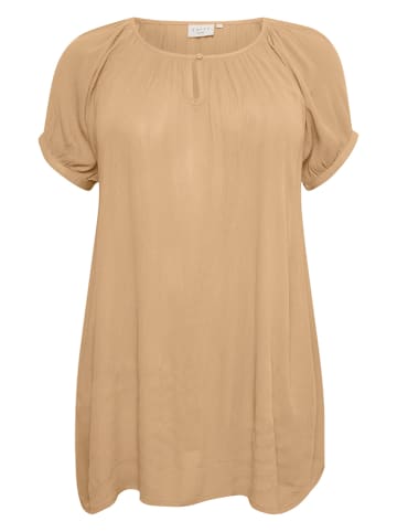 KAFFE curve Tunika "Cami" in Beige