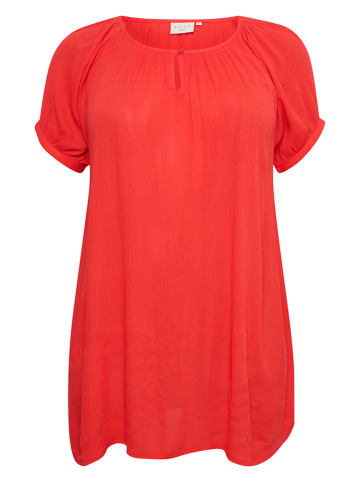 KAFFE curve Tuniek "Cami" rood