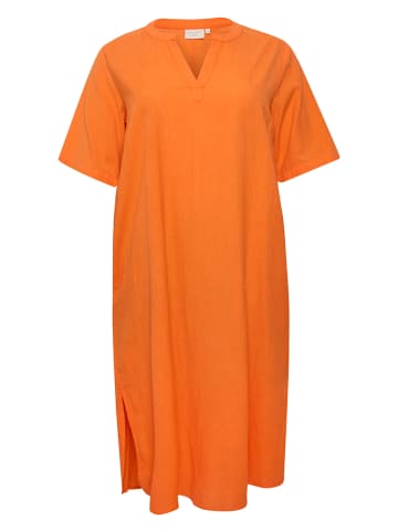 KAFFE curve Sukienka "Mayi" w kolorze pomarańczowym