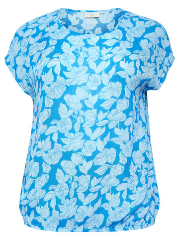 KAFFE curve Shirt "Lise" lichtblauw