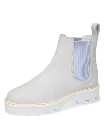 MELVIN & HAMILTON Leder-Chelsea-Boots "Megan 3R" in Grau/ Blau