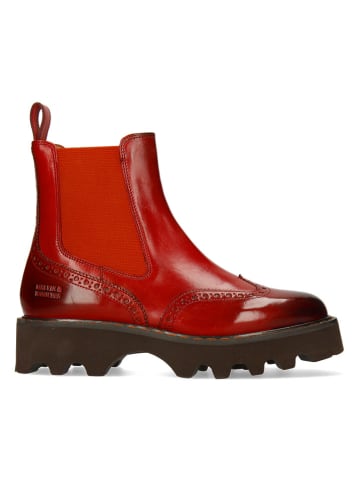 MELVIN & HAMILTON Leder-Chelsea-Boots "Megan 37" in Rot