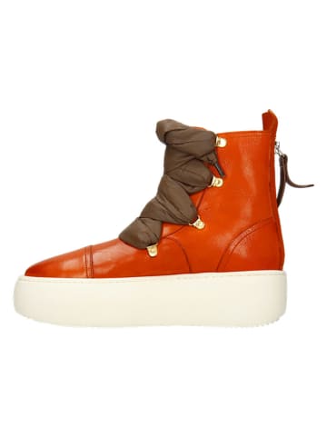 MELVIN & HAMILTON Leder-Boots "Fiona 1" in Orange/ Braun