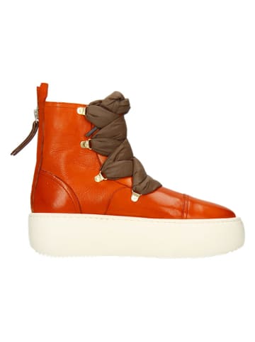 MELVIN & HAMILTON Leder-Boots "Fiona 1" in Orange/ Braun