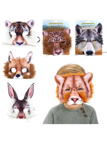 Toi-Toys Kostümmaske "Animal World" (Überraschungsprodukt)