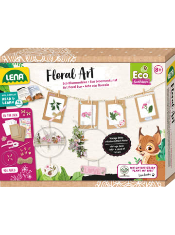 LENA Zestaw do majsterkowania "Floral Art" - 8+