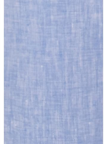Seidensticker Lniane spodnie w kolorze błękitnym