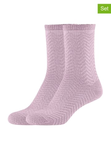 s.Oliver 2er-Set: Socken in Flieder