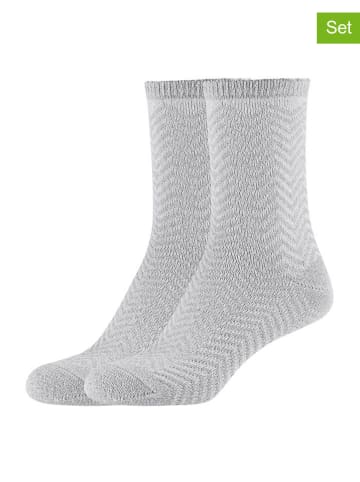 s.Oliver 2er-Set: Socken in Grau