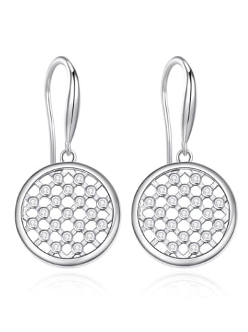 METROPOLITAN Powlekane kolczyki z kryształami Swarovski