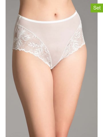 New Bra 2er-Set: Taillenpantys in Weiß