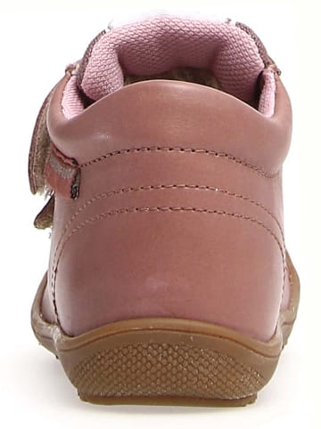 Naturino Skórzane buty "Raintastik" w kolorze jasnoróżowym do nauki chodzenia