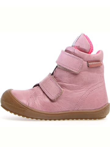 Naturino Leder-Boots "Leoti" in Rosa