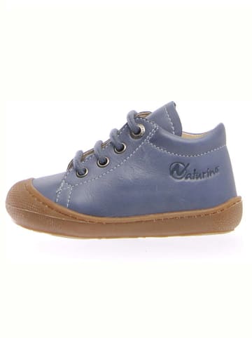 Naturino Leder-Lauflernschuhe "Cocoon" in Blau