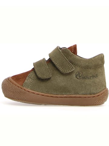 Naturino Leren loopleerschoenen "Cocoon" kaki