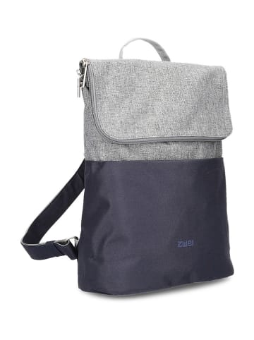 Zwei Rugzak "KIR110" donkerblauw - (B)27 x (H)37 x (D)14 cm