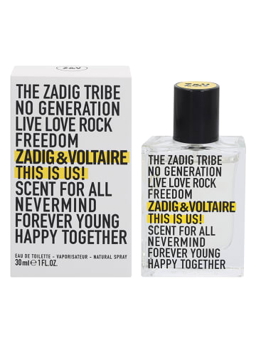 Zadig & Voltaire This is Us! - EdT, 30 ml