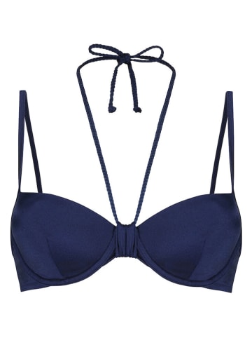 Hunkemöller Biustonosz bikini "Luxe" w kolorze granatowym