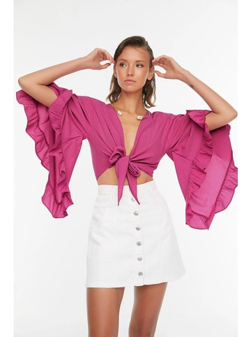 trendyol Bluzka w kolorze różowym