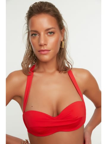 trendyol Biustonosz bikini w kolorze czerwonym