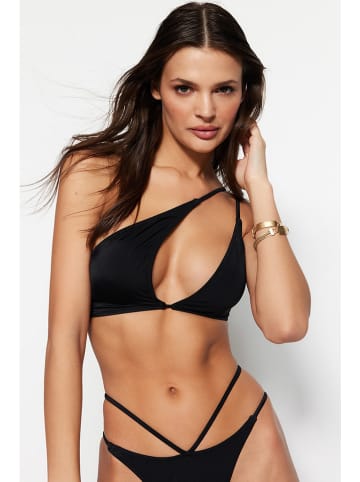 trendyol Biustonosz bikini w kolorze czarnym